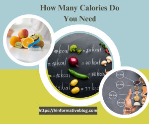 How Many Calories Do You Need